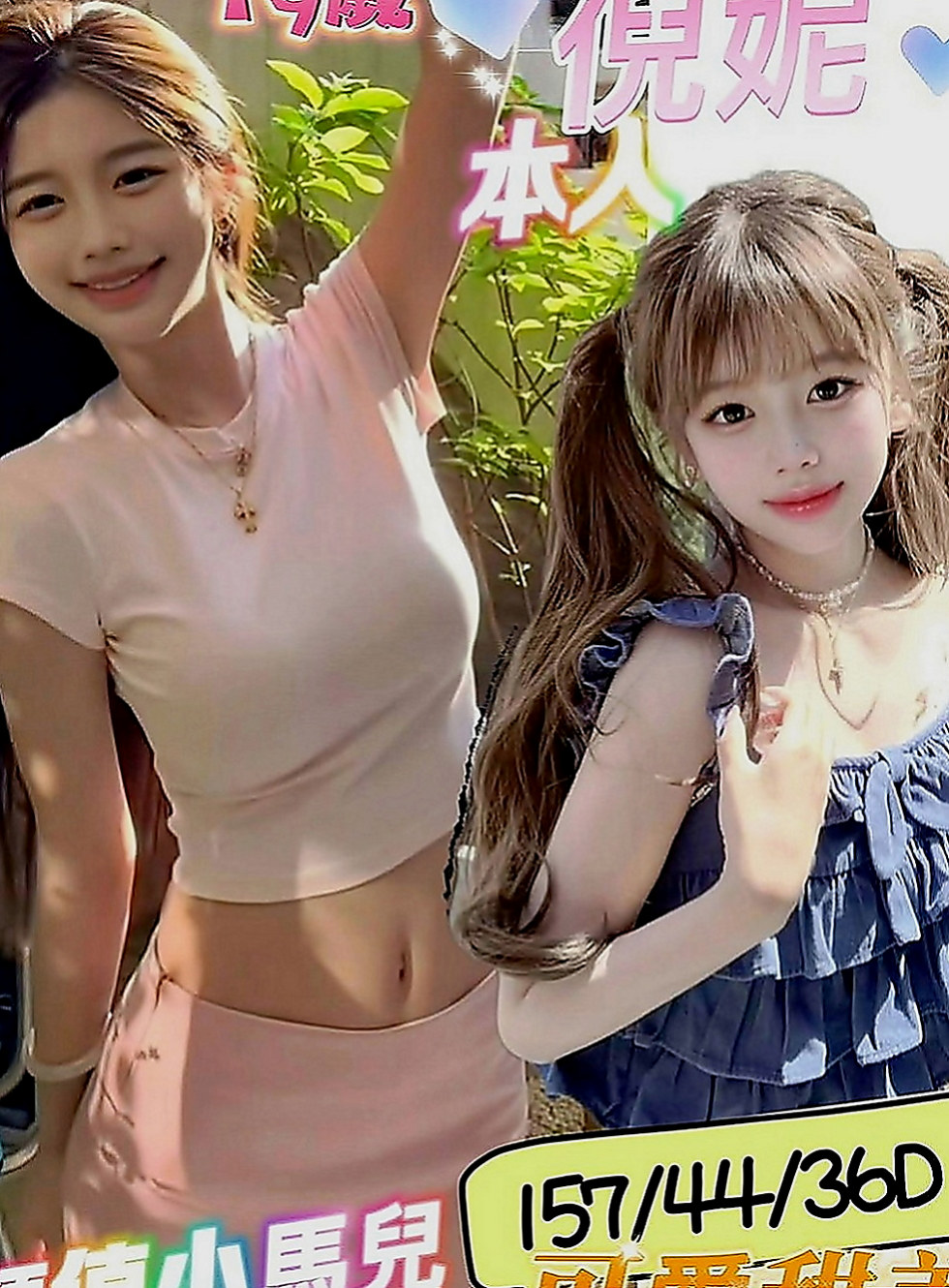 台東定點茶|小姐外送：芙蓉 |雙飛姐妹花|166cm|49kg|D罩杯|19歲|小女人FU 會玩 服務主動 不製試劃  很懂男人的G點 可玩便裝 添鮑 LG