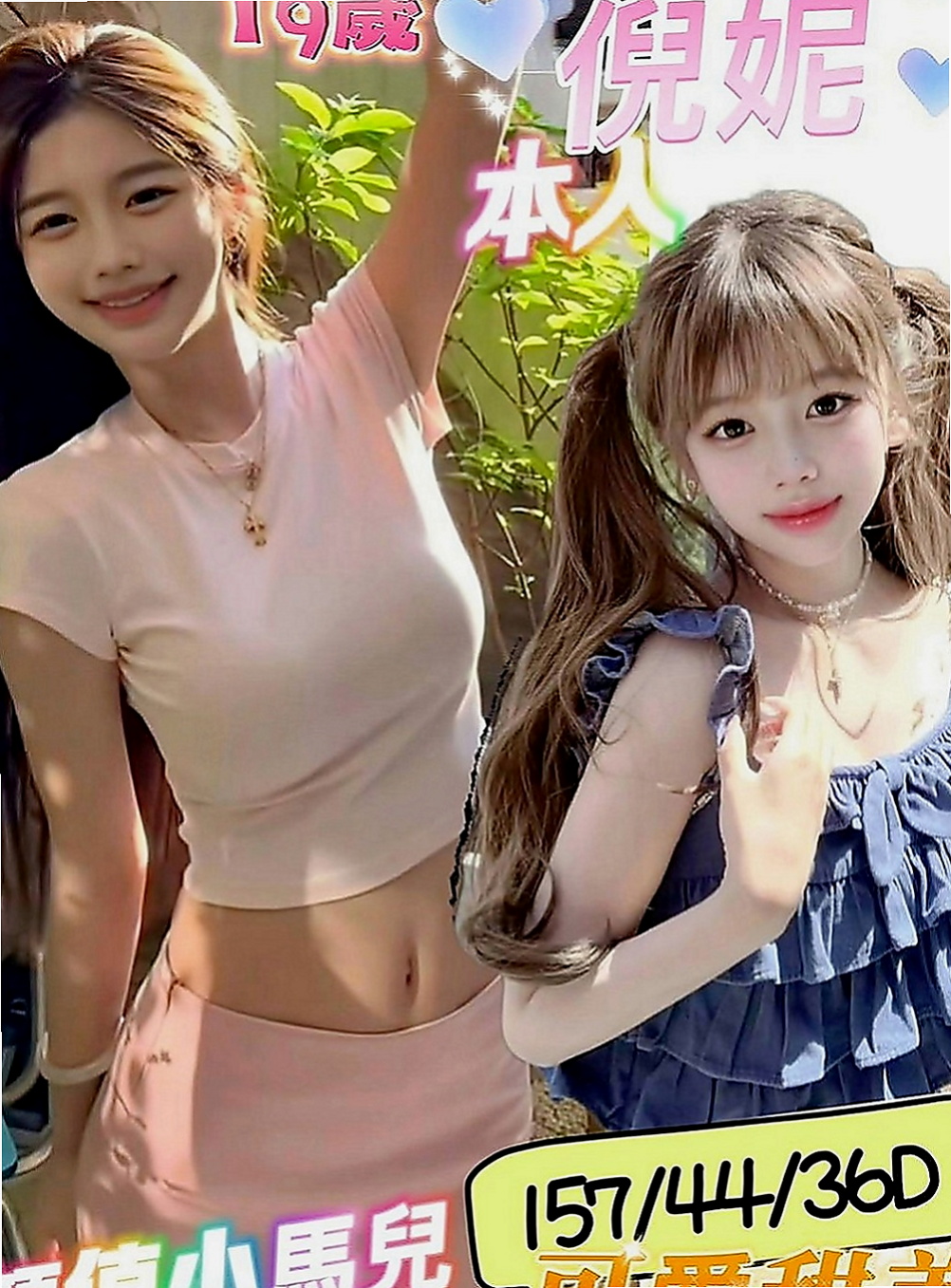 台東定點茶|小姐外送：芙蓉 |雙飛姐妹花|166cm|49kg|D罩杯|19歲|小女人FU 會玩 服務主動 不製試劃  很懂男人的G點 可玩便裝 添鮑 LG